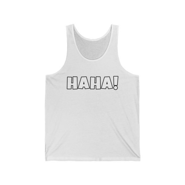 Haha! Funny Jersey Tank - Image 2