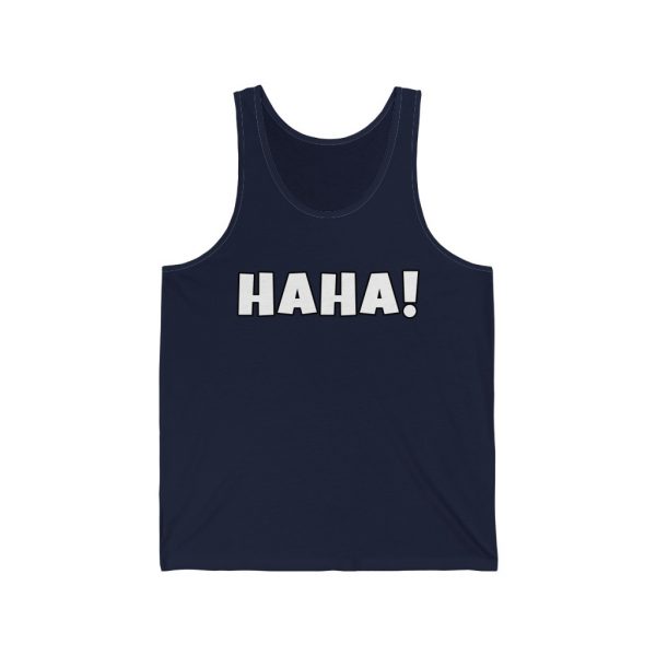 Haha! Funny Jersey Tank - Image 4