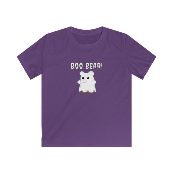 Boo Bear! Funny Halloween Boy's T-Shirt - Image 2
