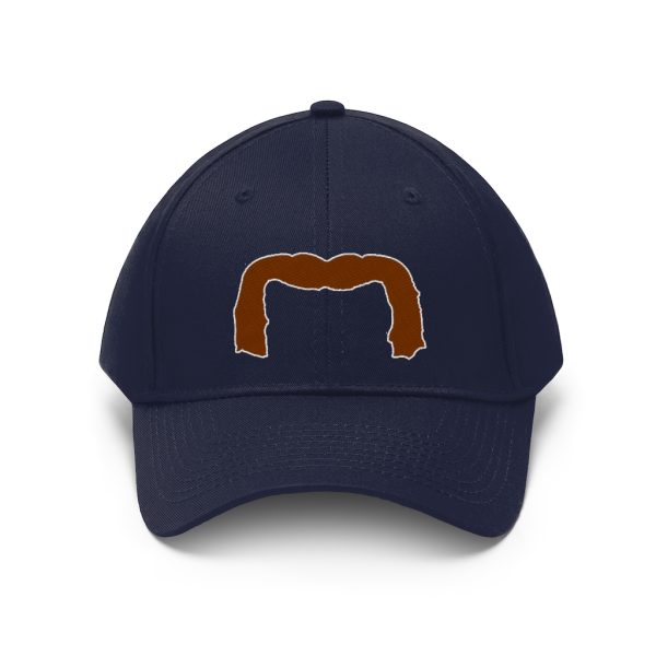 Brown Handlebar Mustache Twill Hat, Movember Hat, Mustache Hat - Image 10