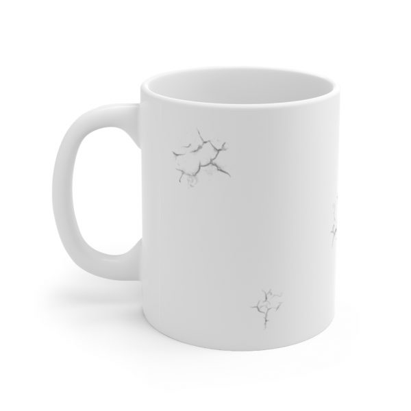 Prank Cracked Ceramic Mug 11oz - Image 3