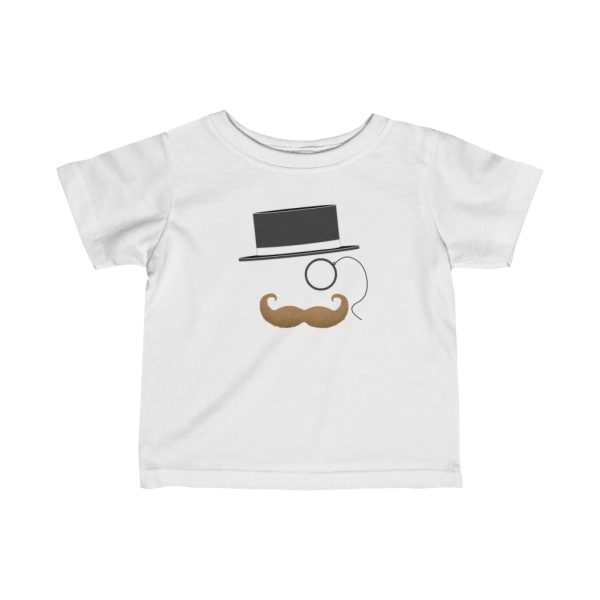 Fancy Man Mustache Funny Infant T-Shirt