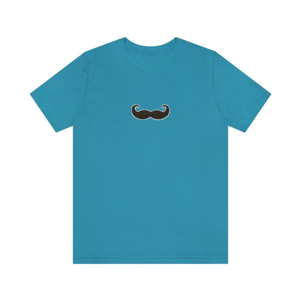 Black Fancy Mustache Funny T-Shirt, Mustache T-Shirt, Movember T-Shirt - Image 10