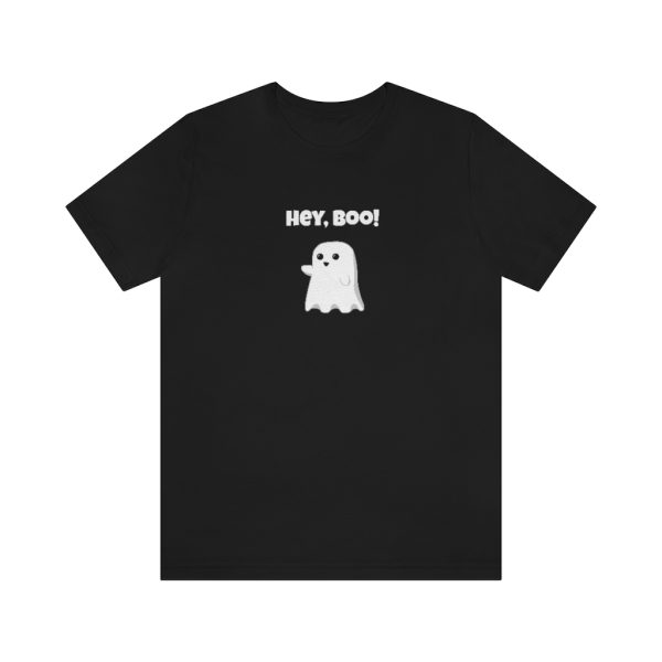 Hey, Boo Ghost Funny Halloween T-Shirt