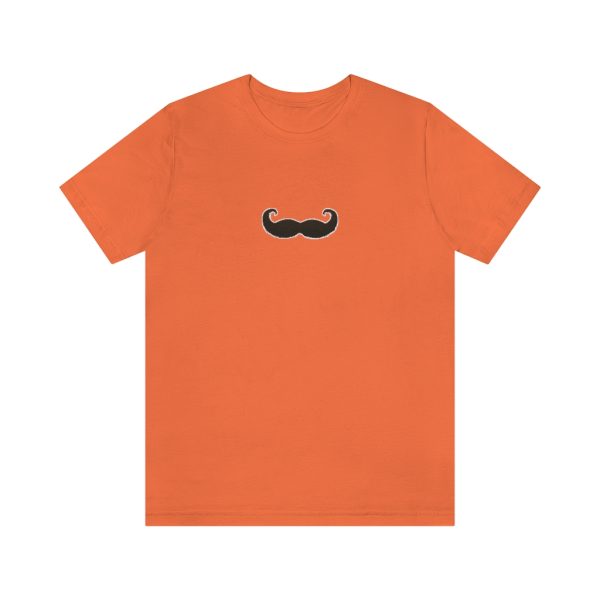 Black Fancy Mustache Funny T-Shirt, Mustache T-Shirt, Movember T-Shirt - Image 4