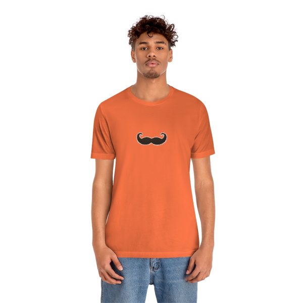 Black Fancy Mustache Funny T-Shirt, Mustache T-Shirt, Movember T-Shirt - Image 6