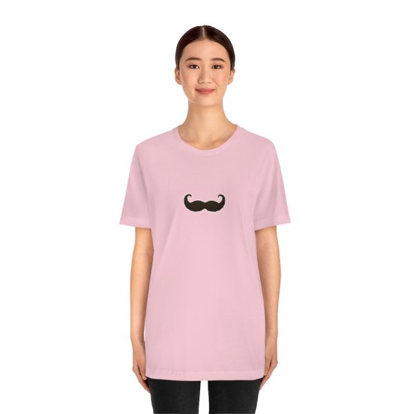 Black Fancy Mustache Funny T-Shirt, Mustache T-Shirt, Movember T-Shirt - Image 14