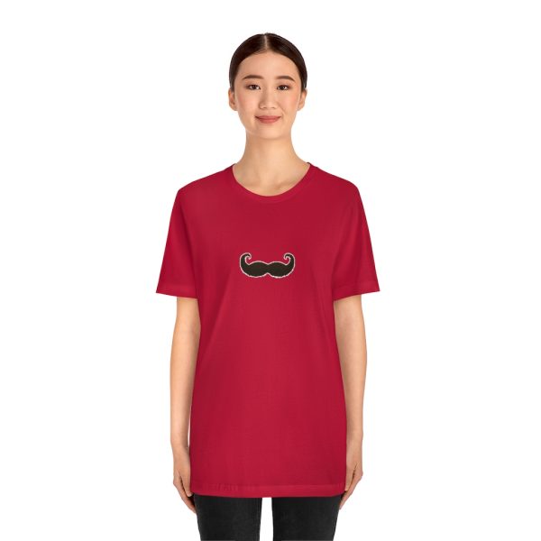 Black Fancy Mustache Funny T-Shirt, Mustache T-Shirt, Movember T-Shirt - Image 17
