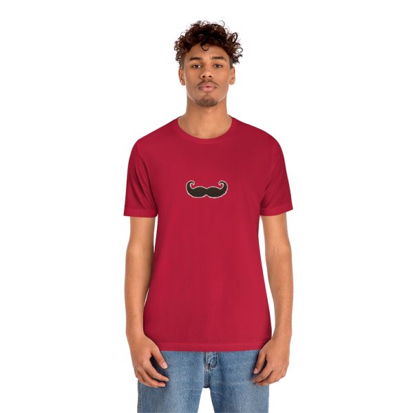 Black Fancy Mustache Funny T-Shirt, Mustache T-Shirt, Movember T-Shirt - Image 18