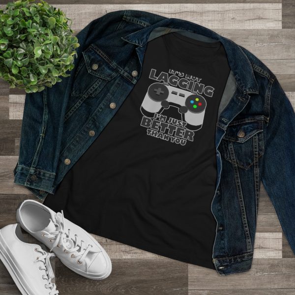 It's Not Lagging Funny Gaming Women's T-Shirt - Image 2