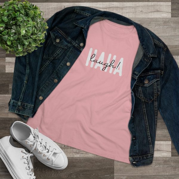 Haha, laugh! Funny Women's T-Shirt - Image 2