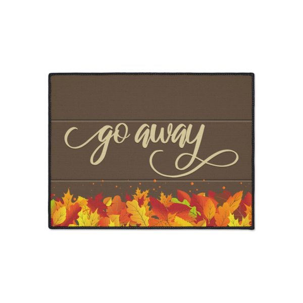 Fancy "Go Away" Autumn Heavy Duty Floor Mat - Image 2