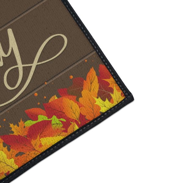 Fancy "Go Away" Autumn Heavy Duty Floor Mat - Image 4
