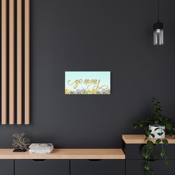 Fancy "Go Away" Spring Canvas - Image 8
