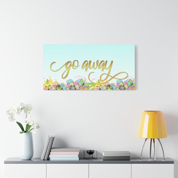 Fancy "Go Away" Spring Canvas - Image 11