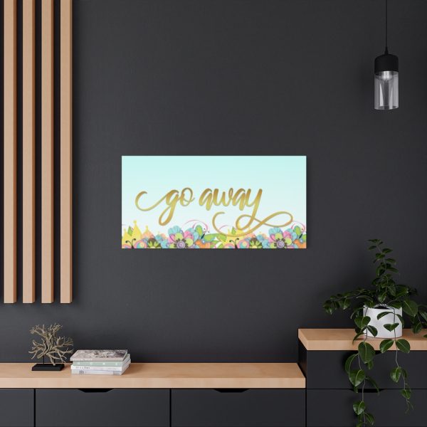 Fancy "Go Away" Spring Canvas - Image 12