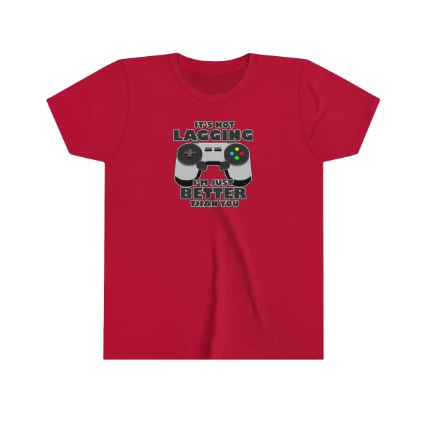 It's Not Lagging Funny Gamaing Boy's T-Shirt - Image 6