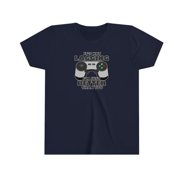 It's Not Lagging Funny Gamaing Boy's T-Shirt - Image 5