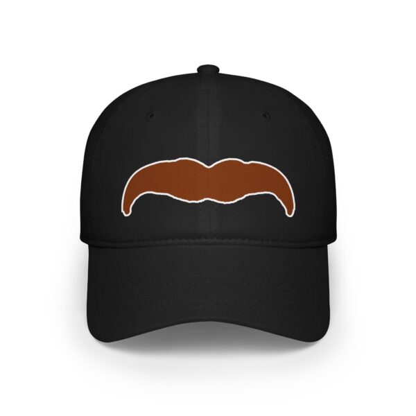 Brown Mustache Velcro Hat, Movember Hat, Mustache Hat - Image 9