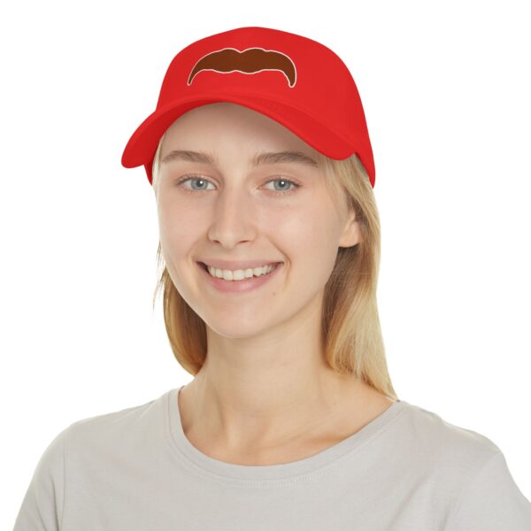 Brown Mustache Velcro Hat, Movember Hat, Mustache Hat - Image 8