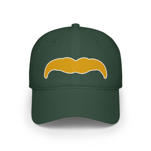 Baseball Cap with Blond Mustache - Perfect for Movember - Image 17