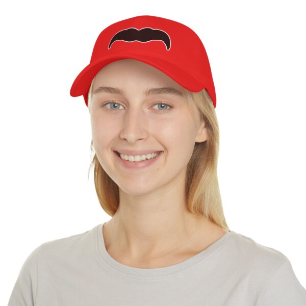 Baseball Cap with Mustache Design - Perfect for Movember - Image 8