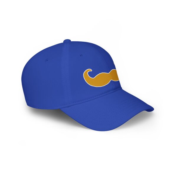 Baseball Cap with Fancy Blond Mustache - Perfect for Movember - Image 23