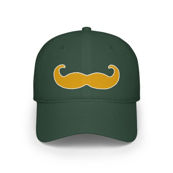 Baseball Cap with Fancy Blond Mustache - Perfect for Movember - Image 17
