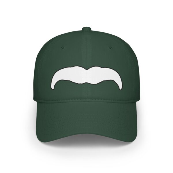 Baseball Cap with White Mustache - Perfect for Movember - Image 17