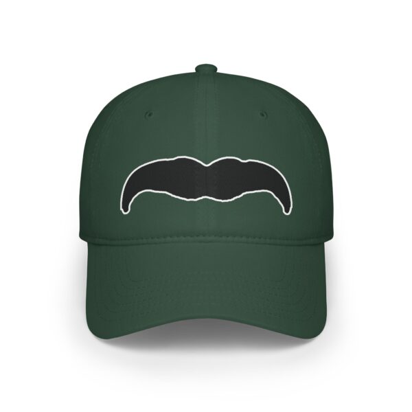 Baseball Cap with Mustache Design - Perfect for Movember - Image 17