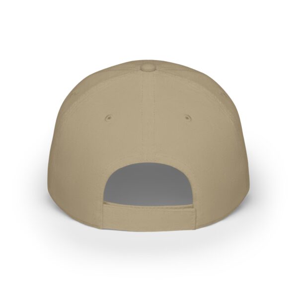 Baseball Cap - Velcro Hat with Fancy Grey Mustache for Movember - Image 14
