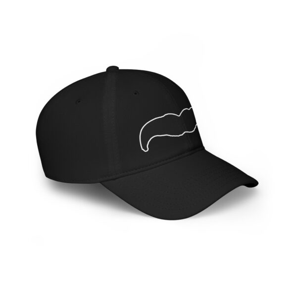 Baseball Cap with Mustache Design - Perfect for Movember - Image 11