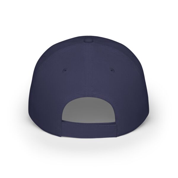 Baseball Cap - Velcro Hat with Fancy Grey Mustache for Movember - Image 26
