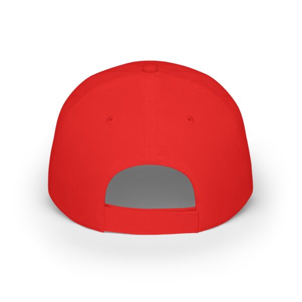 Baseball Cap with White Mustache - Perfect for Movember - Image 6