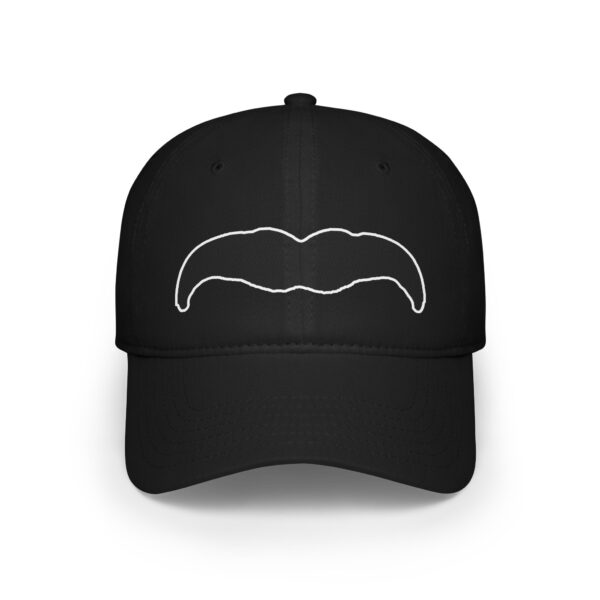 Baseball Cap with Mustache Design - Perfect for Movember - Image 9