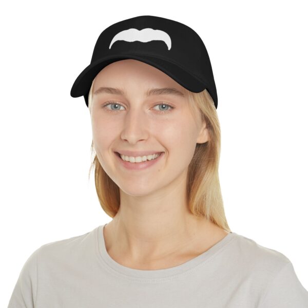 Baseball Cap with White Mustache - Perfect for Movember - Image 12