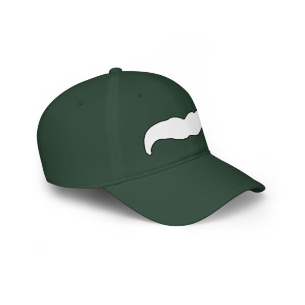 Baseball Cap with White Mustache - Perfect for Movember - Image 19