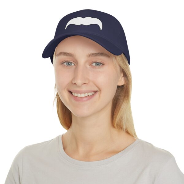 Baseball Cap with White Mustache - Perfect for Movember - Image 28