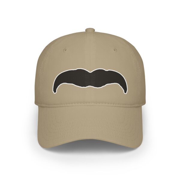 Baseball Cap with Mustache Design - Perfect for Movember - Image 13