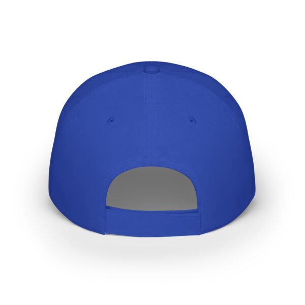 Baseball Cap - Velcro Hat with Fancy Grey Mustache for Movember - Image 22