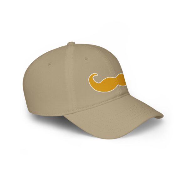 Baseball Cap with Fancy Blond Mustache - Perfect for Movember - Image 15