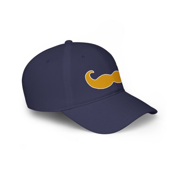 Baseball Cap with Fancy Blond Mustache - Perfect for Movember - Image 27