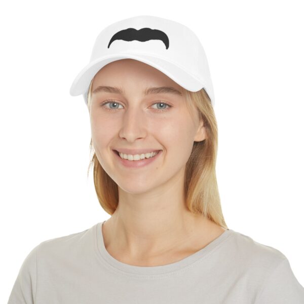 Baseball Cap with Mustache Design - Perfect for Movember - Image 4