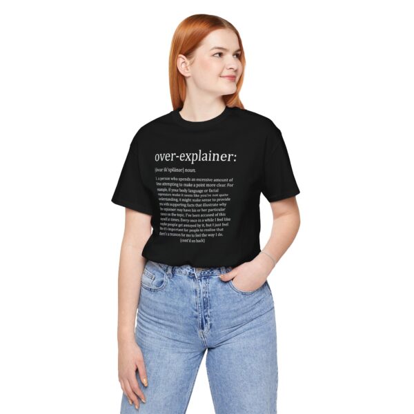 Definition of Over-Explainer Funny T-Shirt